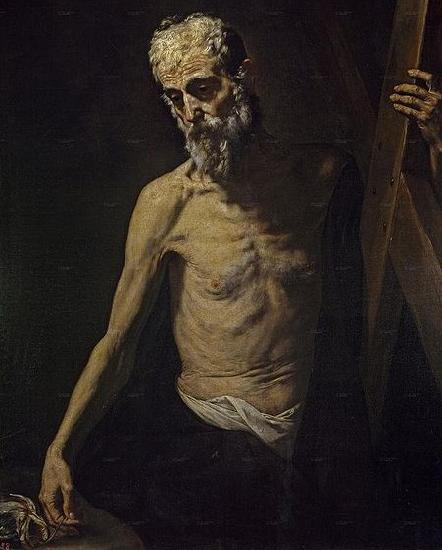 Jose de Ribera Hl. Andreas, Apostel oil painting image